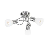 Kololi 3 Way Silver Ceiling Bar Light ValueLights Silver One Size