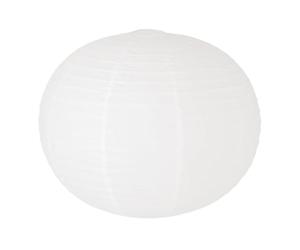 ValueLights | Large 40mm Easy Fit White Paper Globe Ceiling Pendant Light Shade Living Room Bedroom Lampshade | Ceiling Lights, Home Décor & Improvement Essential | 560mm Shade Width