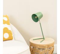 ValueLights Lark Metal Task Reading Compact Desk Table Lamp in Green ValueLights Green