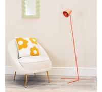 Lark Metal Task Slimline Floor Lamp ValueLights Pink One Size