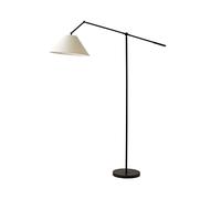 ValueLights | Layla Black Adjustable Floor Lamp with Linen Shade | Floor Lamps, Home Décor & Improvement Essential