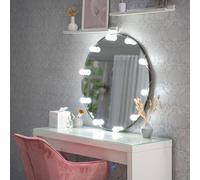 Valuelights Led Hollywood Bulb Strip Lights Stick On Vanity Make Up Above Mirror Lighting In White White One Size