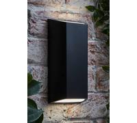 ValueLights Leon Matte Black Up & Down IP65 LED Outdoor Wall Light ValueLights Black