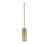 Valuelights Lexy Single Stem Dimmable Freestanding Floor Lamp Base In Gold Gold
