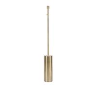 Valuelights Lexy Single Stem Dimmable Freestanding Floor Lamp Base In Gold Gold