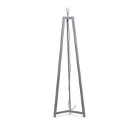 Lottie Wooden Free Standing Tripod Floor Lamp Base ValueLights Grey One Size