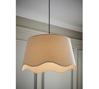 ValueLights Mabel Natural Linen Easy Fit Lampshade - 45cm