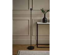 ValueLights Maeve Bobbin Bobbled Metal Floor Lamp Base in Black ValueLights Black
