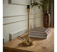 Valuelights Maeve Brushed Gold Bobbin Bobbled Metal Table Lamp Base