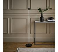 Valuelights Maeve Matte Black Bobbin Bobbled Metal Floor Lamp Base