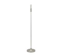 ValueLights | Brushed Chrome Metal Candlestick Floor Lamp Base Free Standing Living Room Light | Floor Lamps, Home Décor & Improvement Essential