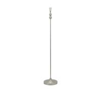 ValueLights | Brushed Chrome Metal Candlestick Floor Lamp Base Free Standing Living Room Light | Floor Lamps, Home Décor & Improvement Essential