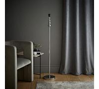 Valuelights Marissa Chrome Stacked Ball Floor Lamp Base