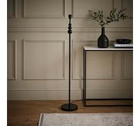 Valuelights Marissa Matte Black Stacked Ball Floor Lamp Base
