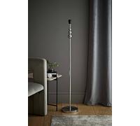 Valuelights Marissa Stacked Ball Freestanding Floor Lamp Base In Silver Silver
