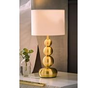 Marissa Stacked Ball Table Lamp Light with LED Bulb ValueLights Gold One Size