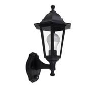 ValueLights Mayfair Black Dusk til Dawn Sensor Outdoor Night Safety Security Wall Lamp Lantern Light ValueLights Black