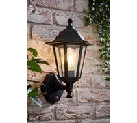ValueLights Mayfair Black Dusk til Dawn Sensor Outdoor Night Safety Security Wall Lamp Lantern Light ValueLights Black