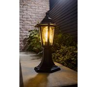 Valuelights Mayfair Black Outdoor Ground Post Top Lantern Light Black One Size