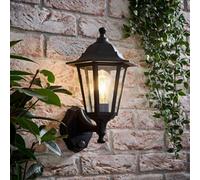 ValueLights Mayfair Black Dusk til Dawn Sensor Outdoor Night Safety Security Wall Lamp Lantern Light ValueLights Black