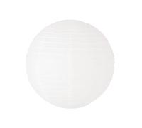ValueLights | Medium Easy Fit White Paper Globe Ceiling Pendant Light Shade | Ceiling Lights, Home Décor & Improvement Essential | Included LED Bulb | 400cm Shade Width