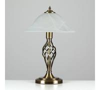 Valuelights Memphis Pair Of Gold Table Lamp Gold