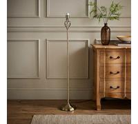 Valuelights Memphis Traditional Antique Brass Barley Twist Floor Lamp Base