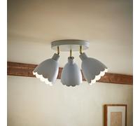ValueLights Millie Metal 3-Light Spotlight - Soft Blue