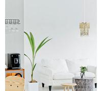 MiniSun | Modern Gold Jewel Acrylic Bead Ceiling Light Shade | Pendant Lights, Home Décor & Improvement Essential | 21.5cm Shade Width