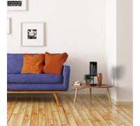 MiniSun | Modern Gloss Black Touch Table Lamp with New York Skyline Shade | Table Lamps, Home Décor & Improvement Essential