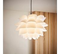 Valuelights Modern Intricate Design White Ceiling Light Shade (D)40Cm