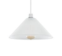 Valuelights Modern White Frosted Glass Ceiling Light Shade (D)30Cm