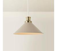 ValueLights | Morgan Beige Metal Taper Shade