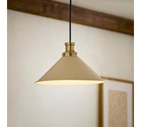 ValueLights | Morgan Beige Metal Taper Shade