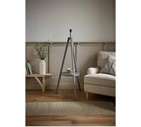 MiniSun | Modern Grey Wood Tripod Design Floor Lamp Base with Storage Shelf | Floor Lamps & Torchieres, Home Décor, Improvement & Lifestyle Essential