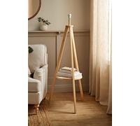 MiniSun | Modern Light Wood Tripod Design Floor Lamp Base with Storage Shelf | Floor Lamps & Torchieres, Home Décor, Improvement & Lifestyle Essential