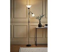 ValueLights Mozz Gloss Mother & Child Floor Lamp Black