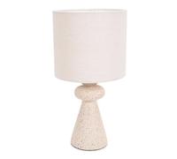Celia Cement Effect Table Lamp cream