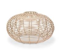 Romy Natural Rattan Pendant Ceiling Floor Lamp Light Shade ValueLights Natural One Size