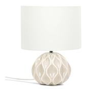 Luca Natural Ceramic Table Lamp cream