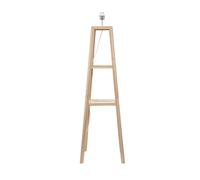 ValueLights | Natural Wood Floor Lamp Base with 2 Storage Shelves Living Room Light | Floor Lamps, Home Décor & Improvement Essential