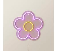ValueLights | Neon Sign Flower Style Novelty Wall Light | Wall Lights, Home Décor & Improvement Essential