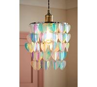 ValueLights | Orla Irridescent 2 Tier Easy Fit Ceiling Pendant Light Lamp Shade | Ceiling Lights, Home Décor & Improvement Essential