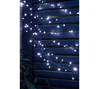 ValueLights Outdoor Christmas String Lights 200 Cool White Bulbs in Black ValueLights Black
