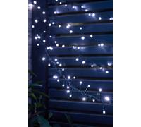 ValueLights Outdoor Christmas String Lights 200 Cool White Bulbs in Black ValueLights Black