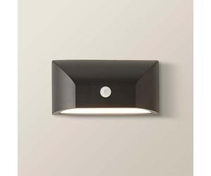 ValueLights | Owen Black Downlight IP65 LED PIR Motion Sensor Outdoor Wall Light