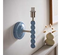 ValueLights | Pair of Bobbles Powder Blue Bobbin Wall Light Base | Wall Lights, Home Décor & Improvement Essential