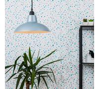 Pair of Silver Ceiling Pendant Shade ValueLights Silver One Size