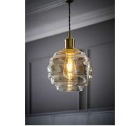 Patty Champagne Bubble Glass Easy Fit Ceiling Pendant Lamp Shade ValueLights Light Sand One Size