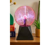 ValueLights Pixo Retro Plasma Touch Globe Ball Lamp in White ValueLights White